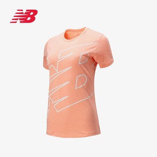 百亿补贴：new balance NB女款休闲运动T恤短袖 AWT01158-GPK