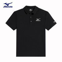 百亿补贴：Mizuno 美津浓 夏季翻领冰丝POLO速干t恤男士都市户外休闲短袖速干衣