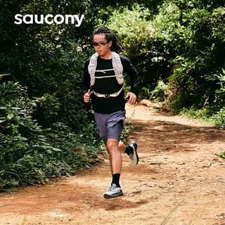 Saucony索康尼游隼13夏季男鞋户外防滑越野跑鞋 米兰20 41