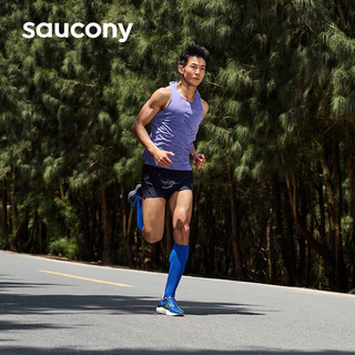 Saucony索康尼Pro啡鹏3碳板跑鞋男竞速回弹缓震马拉松专业比赛运动鞋男 兰绿33 41