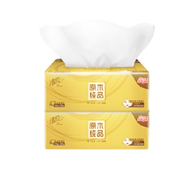 Breeze 清风 原木纯品金装系列 抽纸 3层*100抽*120包(190*132mm)