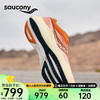 saucony 索康尼 全速全掌碳板跑鞋男女竞速训练夏季透气跑步运动鞋子SLAY 桔13 38