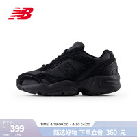 NEW BALANCE  NB24夏季女款潮流百搭运动休闲老爹鞋452系列 黑色 WX452SK 38 (脚长24.5cm)