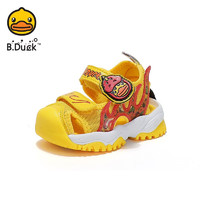 B.Duck 小黄鸭夏季新款凉鞋透气儿童鞋软底防滑耐磨潮