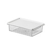 蓓尔蓝 RS153 厨房冰箱收纳盒冷冻盒鸡爪便携保鲜冷冻食品分装盒1.1L 1.1L（2个装）
