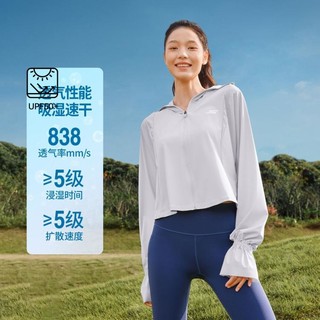 SKECHERS 斯凯奇 女式外套速干针织连帽外套皮肤衣防晒服女夏季