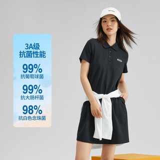 SKECHERS 斯凯奇 时尚连衣裙女中长款卫衣裙女运动裙夏季