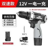 nanwei 南威 无刷充电钻 12V 一电一充 双速款