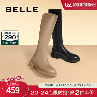 BeLLE 百丽 女士长筒靴 Y8F2DDG2