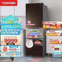 TOSHIBA 东芝 GR-RM533WE-PG1A2 风冷多门冰箱 508L 兰芷棕