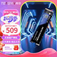 腾隐（TENGYIN）精选长江存储晶圆台式机笔记本SSD固态硬盘PCIe4.0 NVMe TQP4000 1TB 7200MB/S