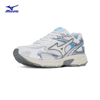 美津浓（MIZUNO）【SPEED 2K】运动鞋透气慢跑鞋子男女缓震舒适跑步鞋 18/冰蓝银 44