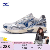 美津浓（MIZUNO）【SPEED 2K】运动鞋透气慢跑鞋子男女缓震舒适跑步鞋 13/银/幻想灰/深蓝 40.5