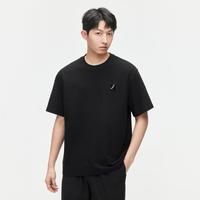 GXG 24夏季双色休闲肌理面料圆领短袖t恤男