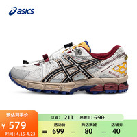 ASICS 亚瑟士 女鞋跑鞋越野抓地稳定运动鞋跑步鞋耐磨 GEL-KAHANA 8 FL 白色/黑色 38