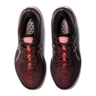 亚瑟士ASICS男鞋跑鞋稳定宽楦运动鞋跑步鞋 GEL-KAYANO 28（2E）【HB】 黑色/红色 47