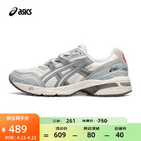 亚瑟士ASICS运动休闲鞋男女同款复古老爹鞋透气慢跑鞋运动鞋 GEL-1090 烟灰色 42.5