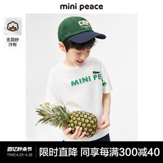 Mini Peace minipeace 太平鸟童装 男童舒适透气短袖T恤
