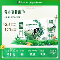 SATINE 金典 纯牛奶250ml*16盒学生早餐营养儿童牛奶旗舰店