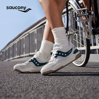 百亿补贴：saucony 索康尼 CROSS 90潮流低帮板鞋运动休闲鞋百搭男女小白鞋子