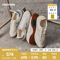 Tretorn 瑞典TRETORN 24年春新品男女RAWLINS情侣复古休闲阿甘鞋德训鞋