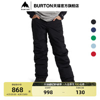 BURTON 伯顿 官方儿童BARNSTORM滑雪裤保暖防泼水裤子单板205521