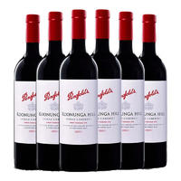 Penfolds 奔富 寇兰山设拉子赤霞珠干红澳大利亚进口红酒葡萄酒750ml 6支整箱装