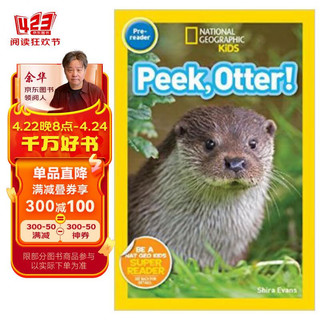 国家地理分级读物 水獭 Peek_ Otter 进口原版  入门级