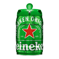 Heineken 喜力 啤酒 国产铁金刚 桶装啤酒 全麦酿造 原麦汁浓度≥11.4°P 5L 1桶