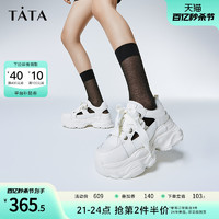 TATA 他她 网面透气老爹鞋女轻便户外休闲运动鞋2024夏新款WL901BM4