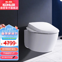 KOHLER 科勒 智能壁挂式马桶 25255T-BW-0+气动面板+18649