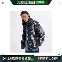 AIGLE 艾高 日潮跑腿AIGLE艾高 男款防水全印花羽绒服 black L ZBHAE26