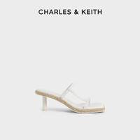 CHARLES & KEITH CHARLES&KEITH新款CK1-60361408简约细带高跟外穿凉拖鞋女