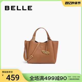 BeLLE 百丽 包包2024新款简约时尚通勤大容量单肩斜挎手提托特包X9144CX3