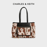 CHARLES & KEITH CHARLES&KEITH女包CK2-30781902柔软大容量手提单肩托特包女