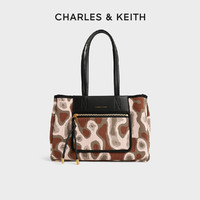 CHARLES & KEITH CHARLES&KEITH;女包CK2-30781902柔软大容量手提单肩托特包女