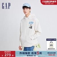 Gap 盖璞 男女同款抓绒保暖连帽衫卫衣854493