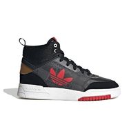 adidas 阿迪达斯 三叶草休闲鞋DROP STEP J高帮复古运动板鞋 GX6353