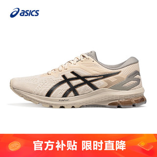 ASICS 亚瑟士 跑步鞋男鞋稳定舒适运动鞋透气耐磨支撑跑鞋 GT-1000 10 棕色/黑色 40.5