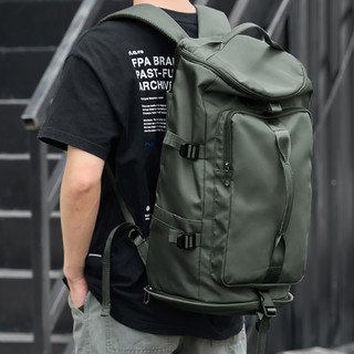KCE 背包男士大容量多功能短途旅行包休闲双肩包登山包潮流手提行李包