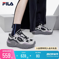 FILA 斐乐 掠夺者2跑步鞋女款2024夏季新款官方正品网面透气运动鞋