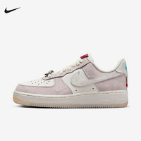 NIKE 耐克 板鞋AIR FORCE 1 '07 淡紫色女子空军一号运动鞋FZ5066-111