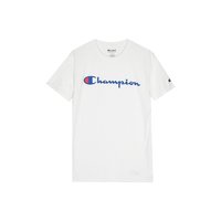 CHAMPION 冠军 草写logo纯色圆领短袖T恤 athletics线 GT23H Y