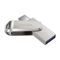SanDisk 闪迪 至尊高速酷锃 DDC4 USB3.1 U盘 银色 256GB Type-C