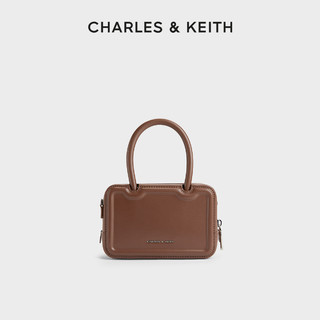 CHARLES & KEITH CHARLES&KEITH24春夏新款CK2-30782297手提复古饼干包小方包