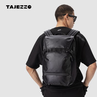 BEABORN 探迹者 TAJEZZO探迹者原创小型双肩包男女同款书包黑色背包运动旅行包N7S