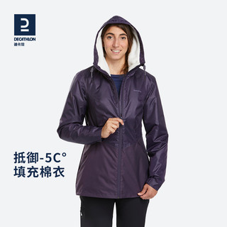 DECATHLON 迪卡侬 上衣女户外登山服防水防风秋冬加厚防寒大码保暖外套ODT3