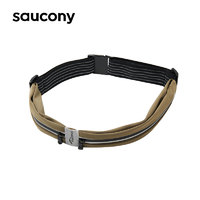 Saucony索康尼官方正品休闲腰包黑色运动包男女款运动健身户外包