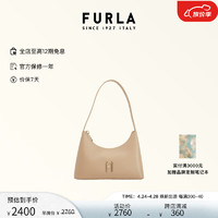 芙拉（FURLA）DIAMANTE牛皮迷你女士时尚便携单肩钻石包 小麦色