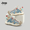 Jeep 吉普 儿童夏季凉鞋-24SSA891 蓝灰色